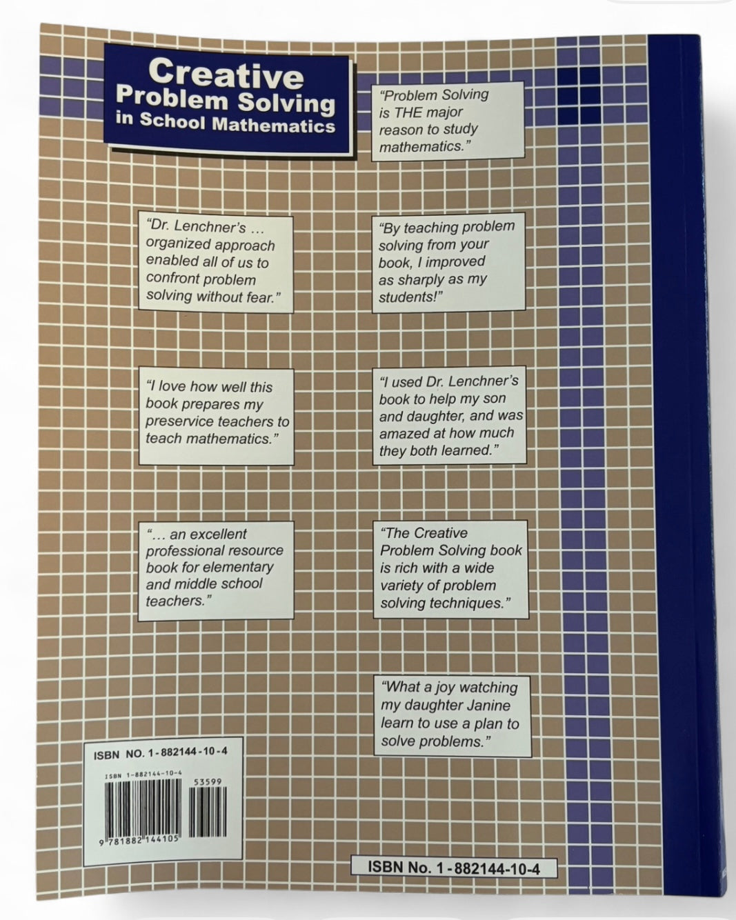 Creative Problem Solving in School Mathematics